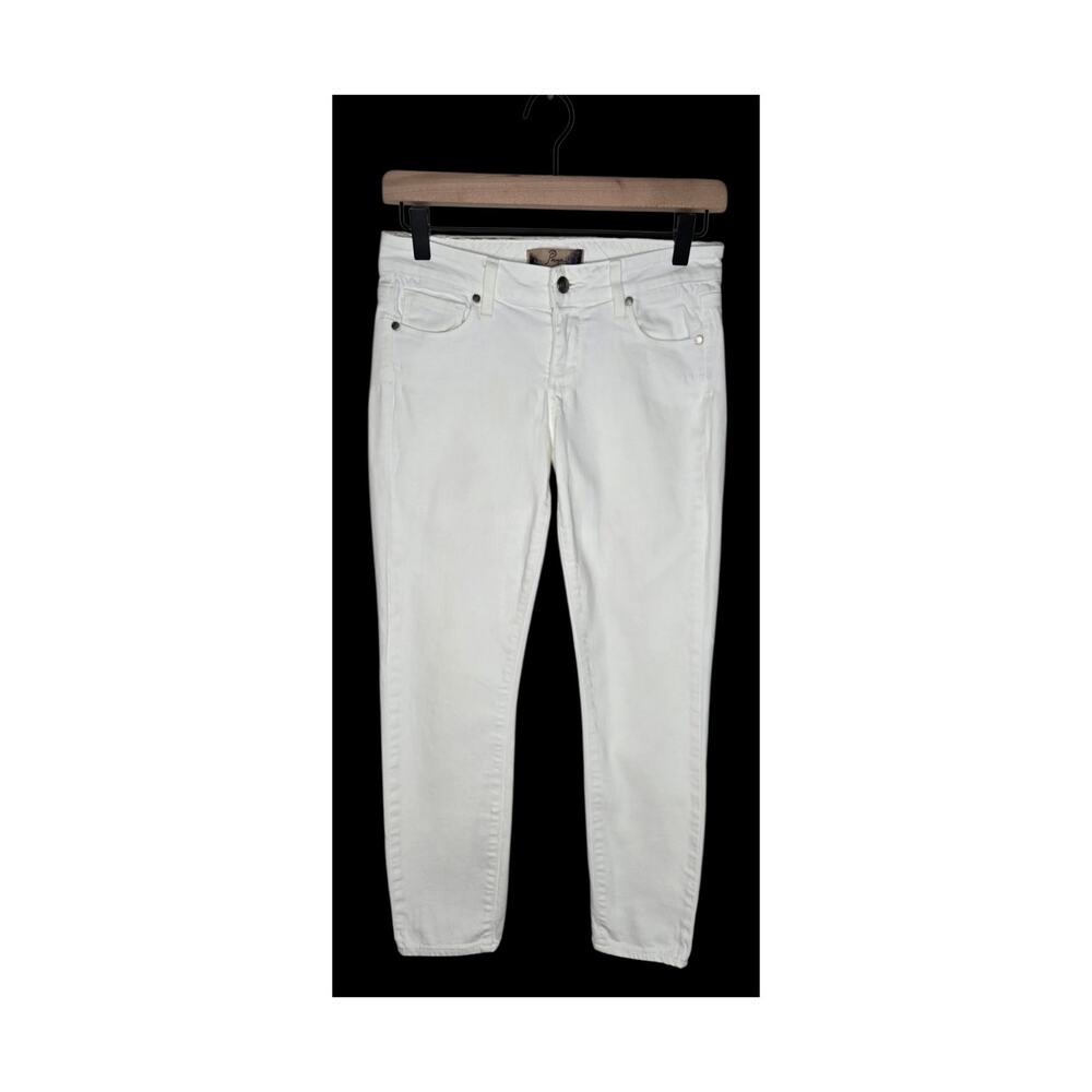 PAIGE Roxie Capri Jeans White Size 25
